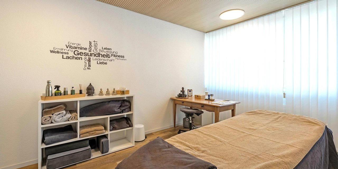 Behandlungsraum der Physiotherapie Steffen